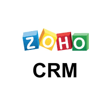 Zoho CRM is a great CRM tool for web design agencies, freelancers, and web design companies - Zoho CRM logo