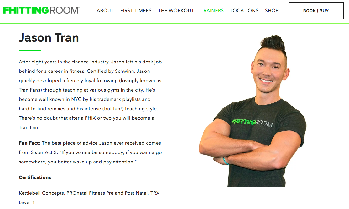 Personal Trainer Bio Template Free