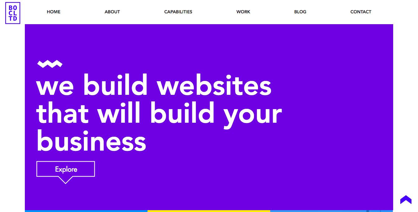 Brown Owl Creative Homepage Brown Owl Creative website design agency homepage - one of the best website design agency websites