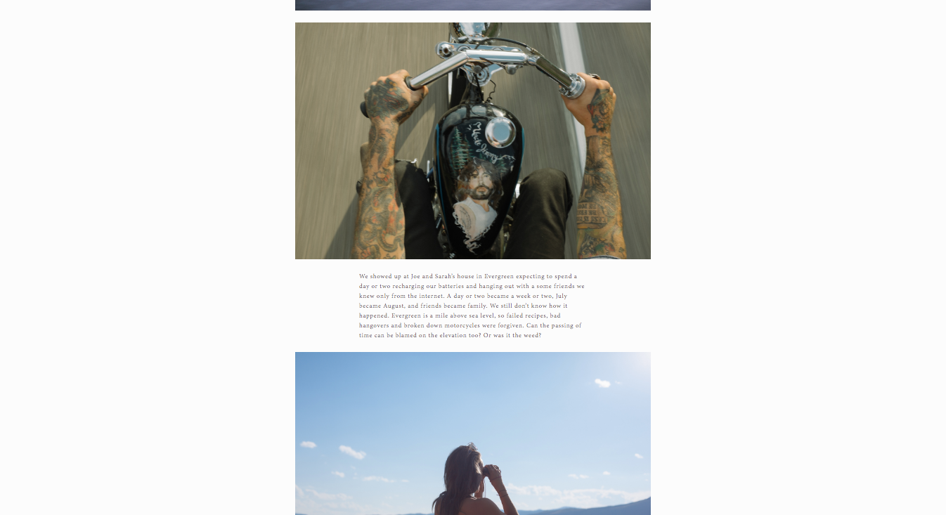Our Wild Abandon travel blog with a blog post example